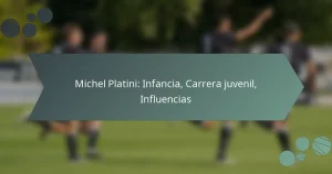 Michel Platini: Infancia, Carrera juvenil, Influencias