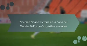 Zinedine Zidane: victoria en la Copa del Mundo, Balón de Oro, éxitos en clubes